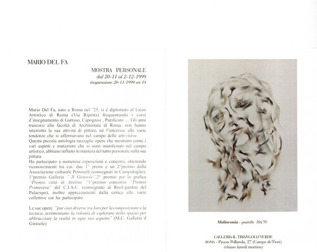 Parte Interna della Brochure