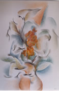 Fiori, Anno 1999, Pastello, cm. 100x70