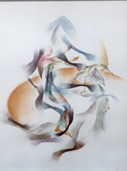 La Danza, Anno 1998, Pastello, cm. 65x82